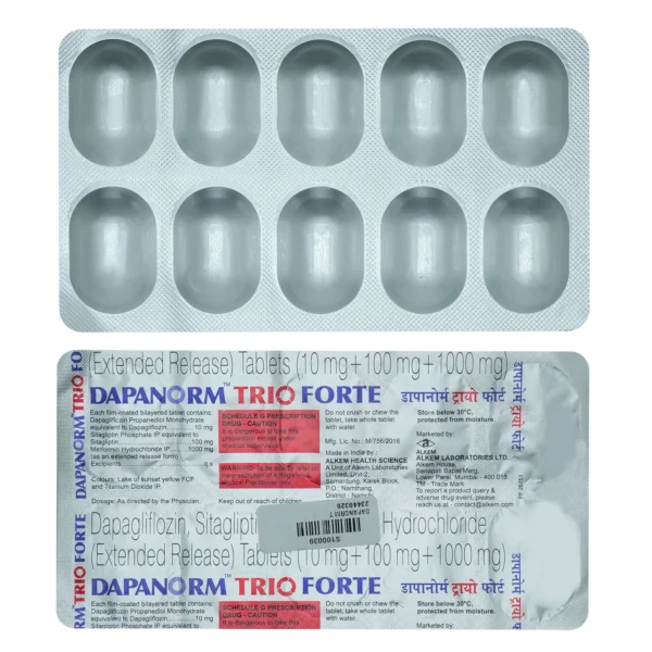 Dapanorm Trio Forte Tablet ER - Image 3