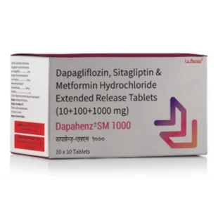 Dapanova SM 10mg/1000mg/100mg Tablet