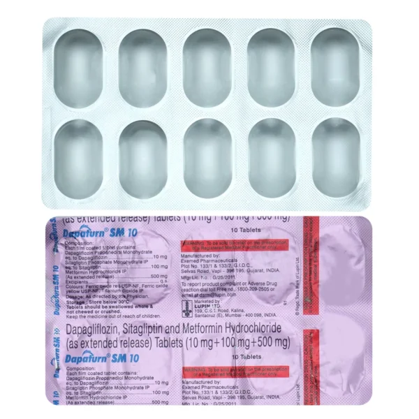 Dapaturn SM 10 Tablet ER - Image 2