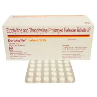 Deriphyllin Retard 300 Tablet PR