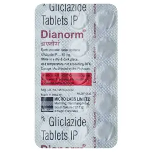 diaNORM 80mg Tablet