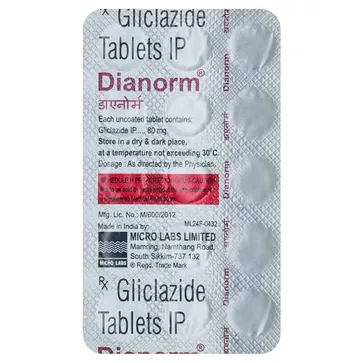 diaNORM 80mg Tablet