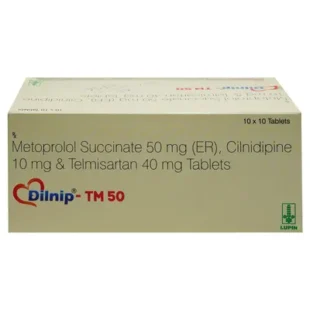 Dilnip-TM 50 Tablet 10's