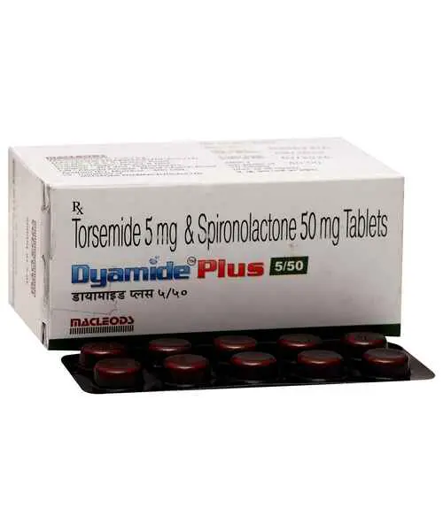 Dyamide Plus 50mg/5mg Tablet