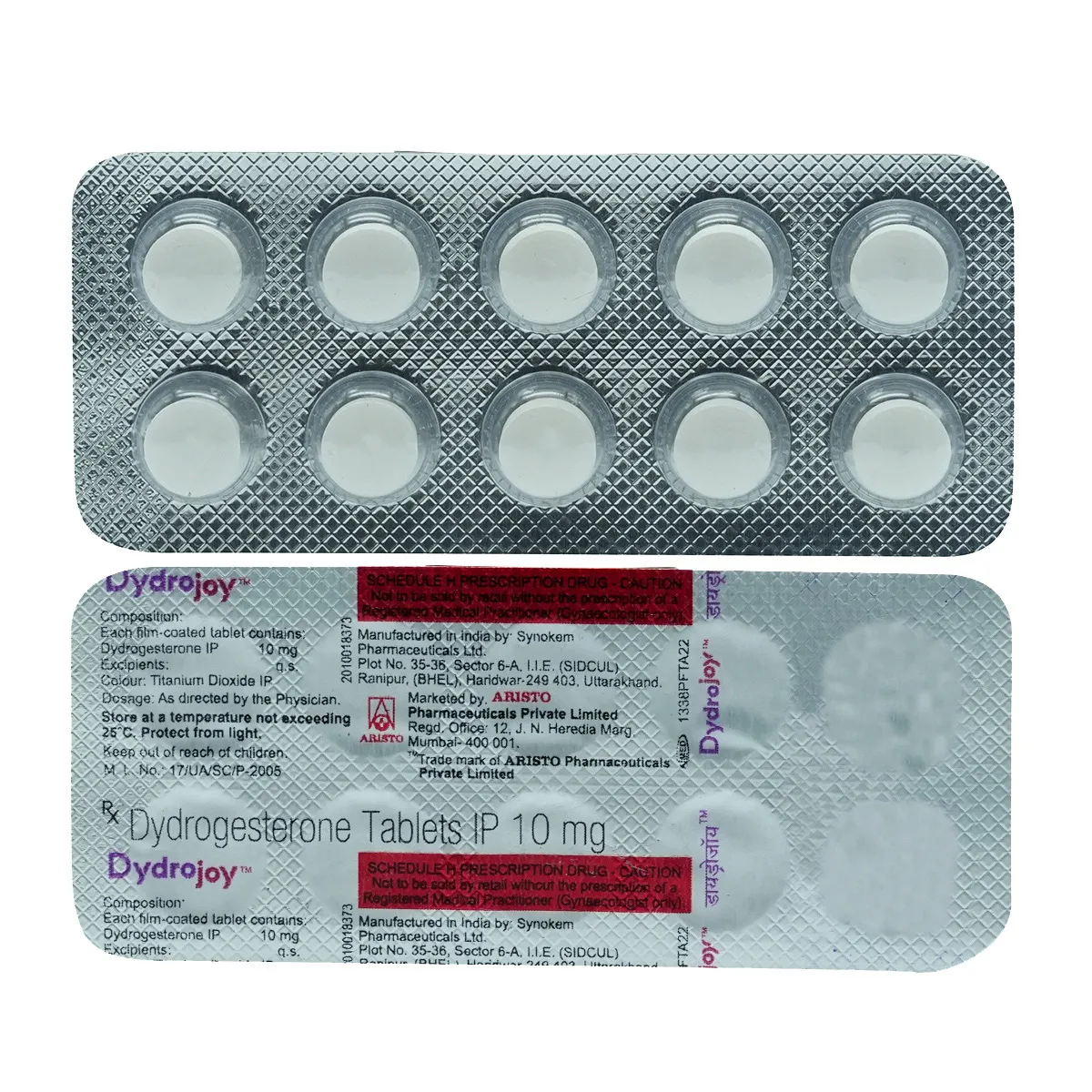 Dydrojoy 10mg Tablet 1*10