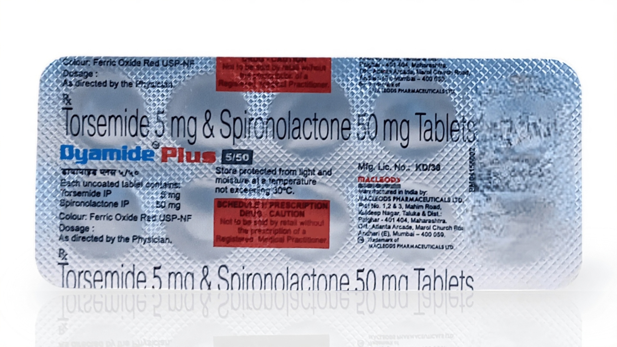 Dyamide Plus 50mg/5mg Tablet - Image 2