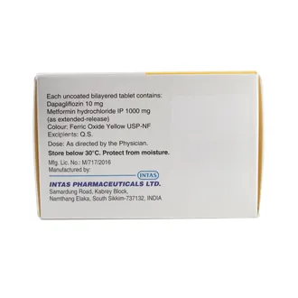 Daparyl-M 10/1000 Tablet 1*10 - Image 4