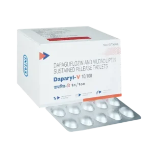Daparyl V 10mg/100mg Tablet