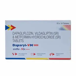 Daparyl-VM 1000 Tablet 1*10