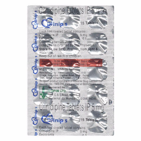 Dilnip 5 Tablet 1*15 - Image 2