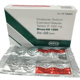 Divaa -OD 1000 Tablet ER