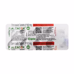 Alzacox 60mg Tablet 1*10