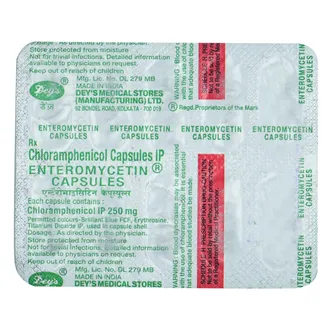 Enteromycetin 250mg Capsule