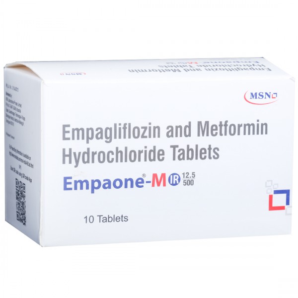 Empaone-M IR 12.5/500 Tablet