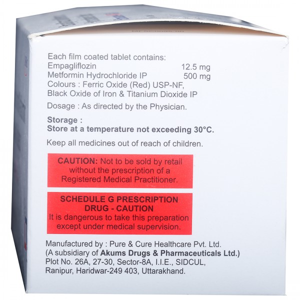 Empaone-M IR 12.5/500 Tablet - Image 2