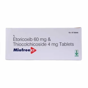 Miofree ET 60mg/4mg Tablet