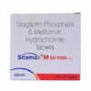 Sitamax M 50mg/1000mg Tablet