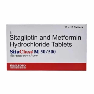 Sitaclass M 50mg/500mg Tablet
