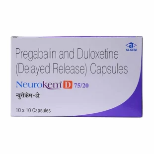 Neurokem D 75mg/20mg Capsule