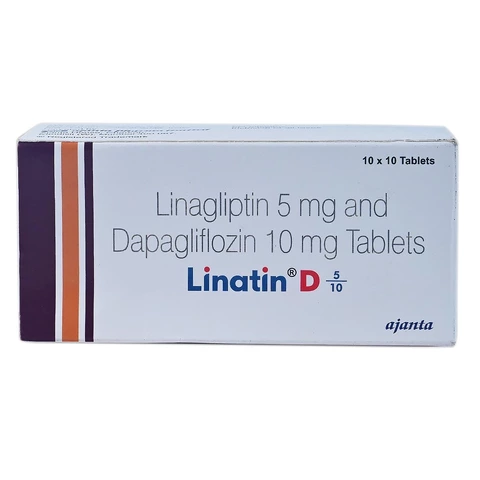 Linatin D 10mg/5mg Tablet,1*10
