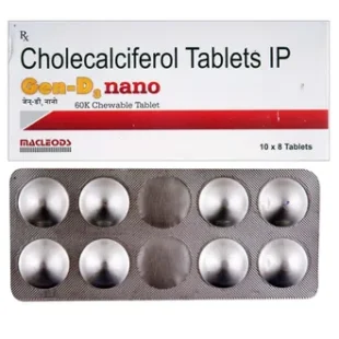 Gen-D3 Nano 60K Chewable Tablet