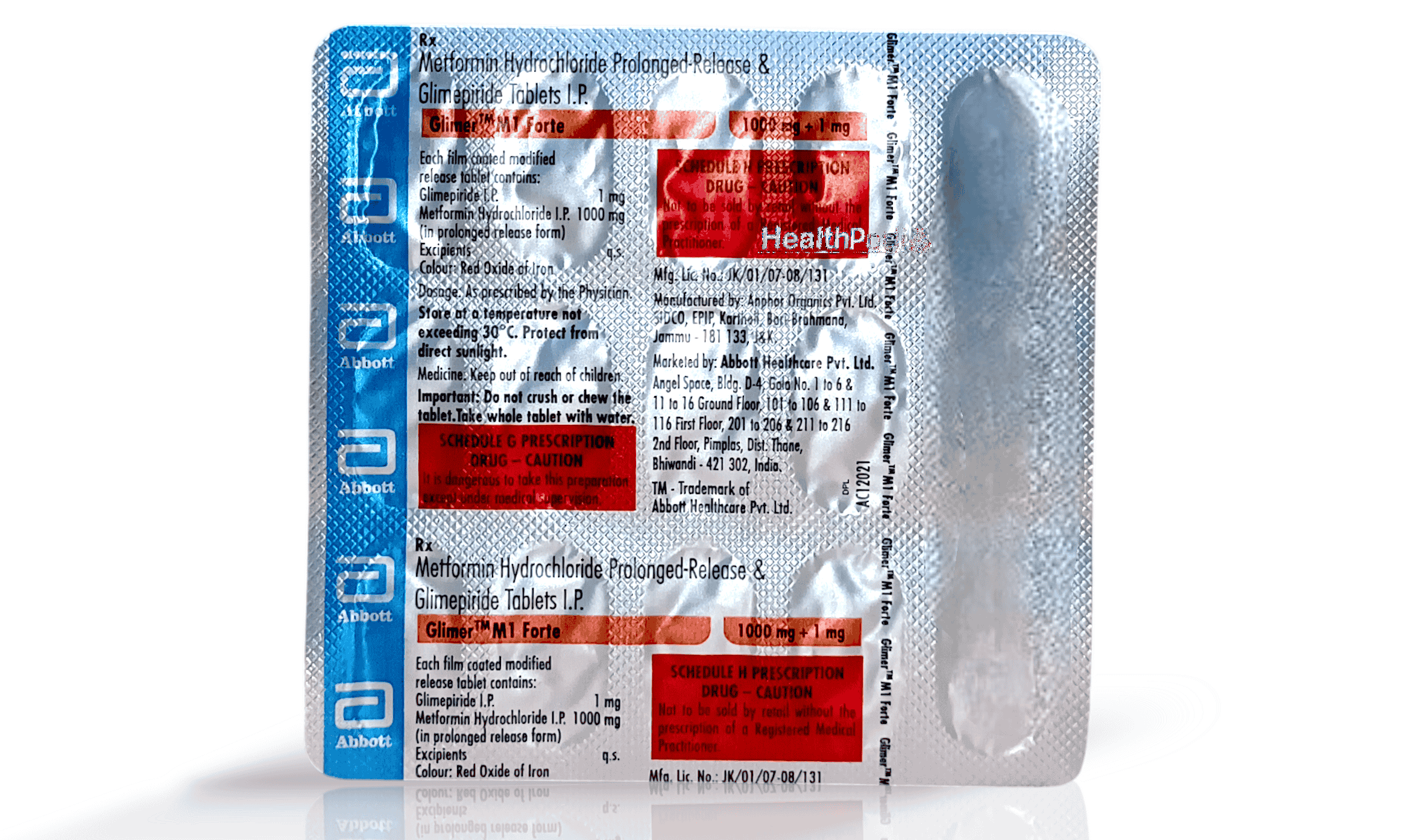 Glimer M1 Forte Tablet 15's - Image 2