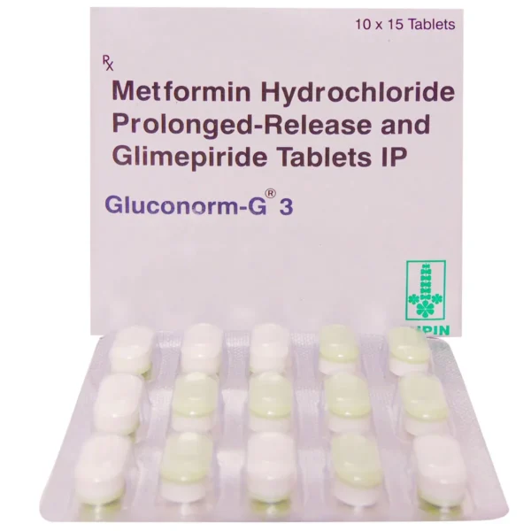Gluconorm-G 3 Tablet PR - Image 2