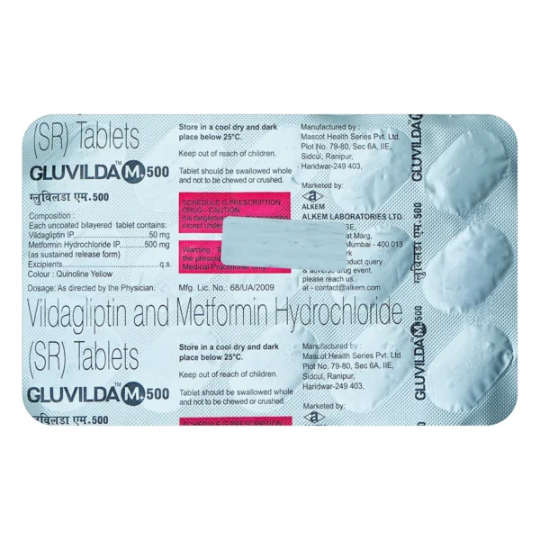 Gluvilda M +500 Tablet SR - Image 5