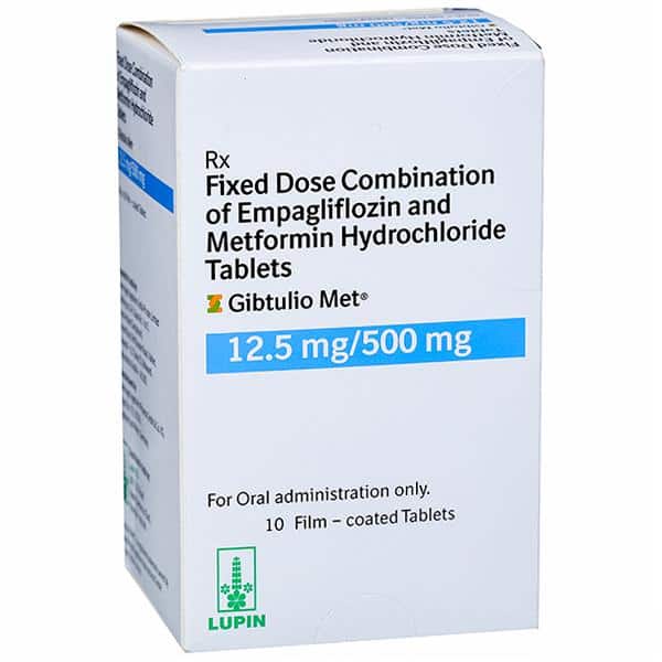 Gibtulio Met 12.5mg/500mg Tablet 1*10 - Image 3