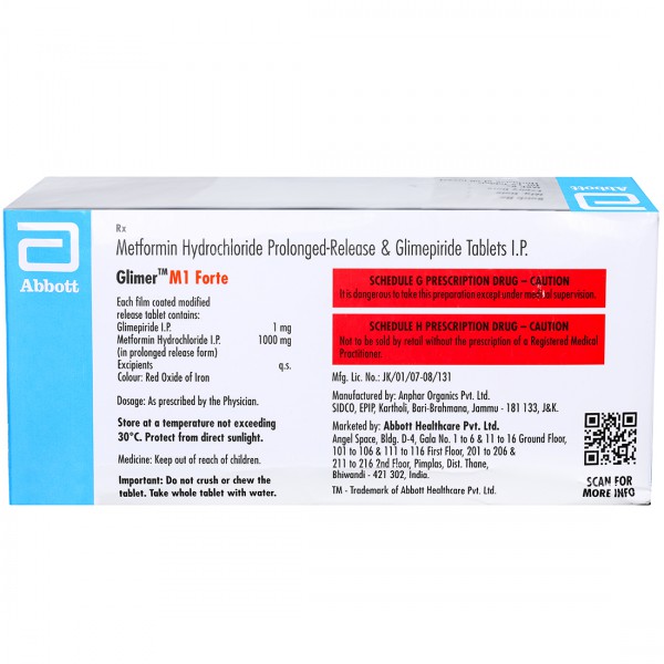 Glimer M1 Forte Tablet 15's - Image 3