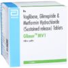 Glimer MV 1mg/500mg/0.2mg Tablet