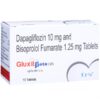 Gluxit Beta 10mg/1.25mg Tablet