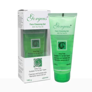 Gorgeus Face Cleansing Gel with Tea Tree Oil | Soap-Free