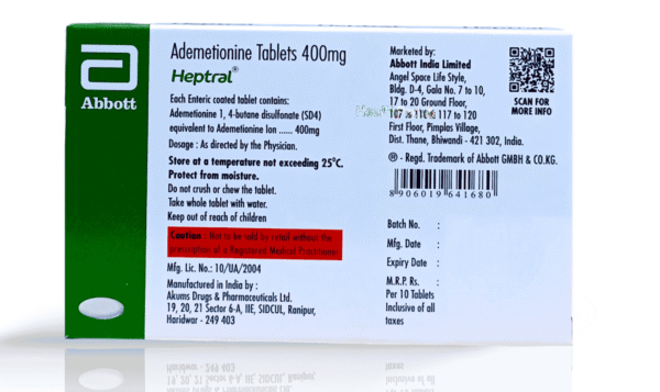 Heptral 400mg Tablet - Image 5