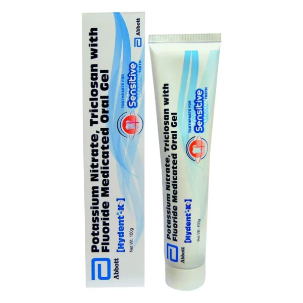 Hydent-K Medicated Oral Gel with Fluoride | Toothpaste for Sensitive Teeth - Image 3