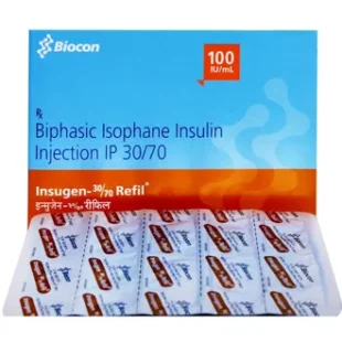 Insugen 30/70 100IU Refil Cartridge