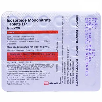 Ismo 20 Tablet 1*30 - Image 3