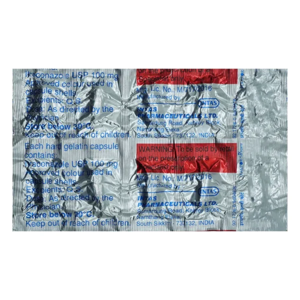 Itaspor SB Forte 100mg Capsule - Image 2