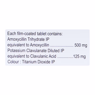 Indclav 625 mg Tablet (10 Tab) - Image 3
