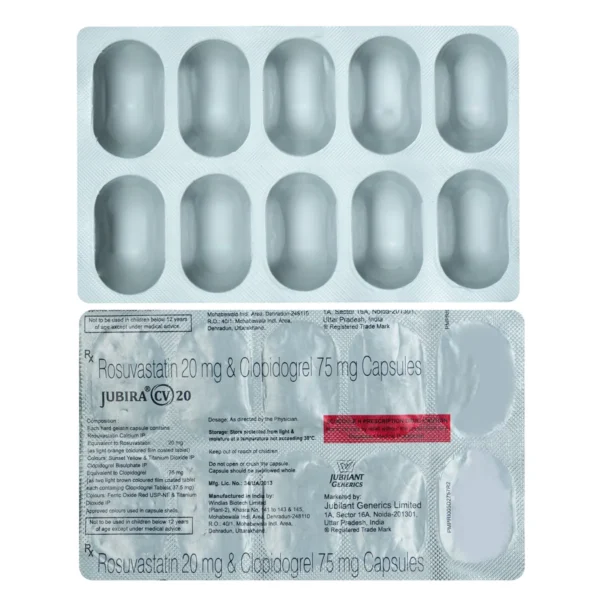 Jupiros CV 20mg/75mg Tablet - Image 2