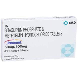 Janumet 50mg/500mg Tablet