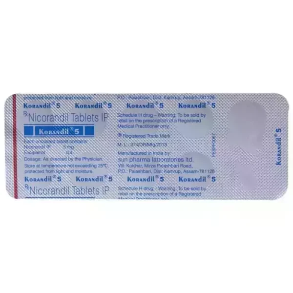 Korandil 5 Tablet - Image 2