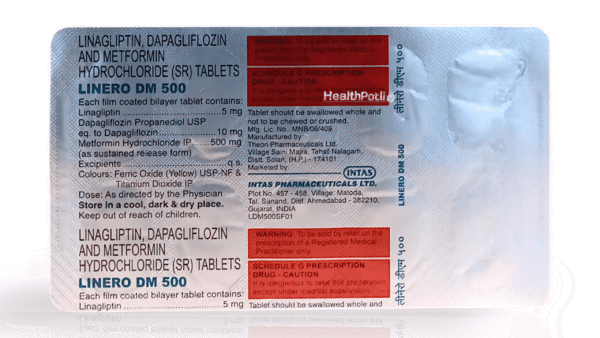 Linero-DM 500 Tablet