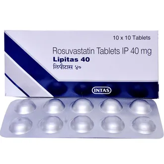 Lipitas 40mg Tablet 1*10