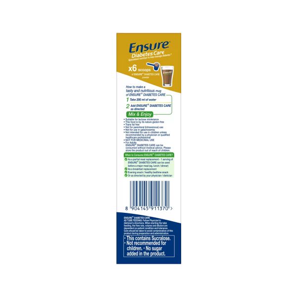 Ensure Diabetes Care Chocolate Flavour 400gm - Image 4
