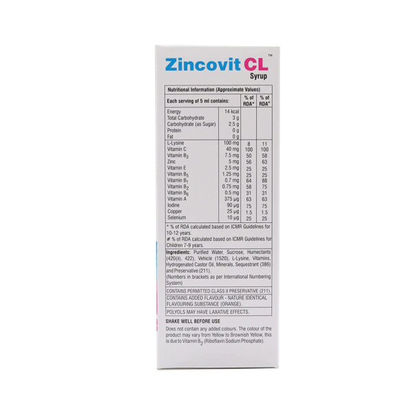 ZINCOVIT CL SYP - Image 5