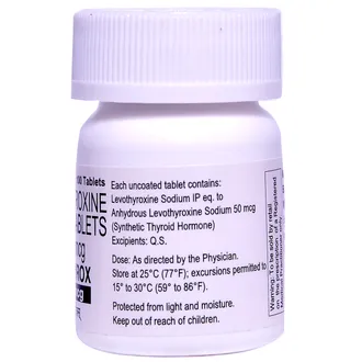 Lethyrox 50 Tablet 1*120 - Image 3