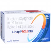 Linapil-DM 1000 Tablet 10's