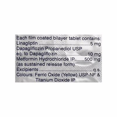 Linero-DM 500 Tablet 1*10 - Image 2