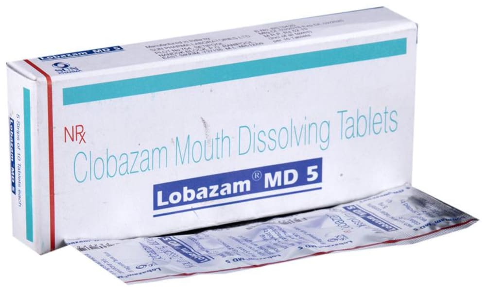 Lobazam MD 5 Tablet